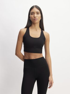 The Perform Longline Bra | Black