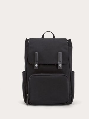 The Canvas Backpack | Black