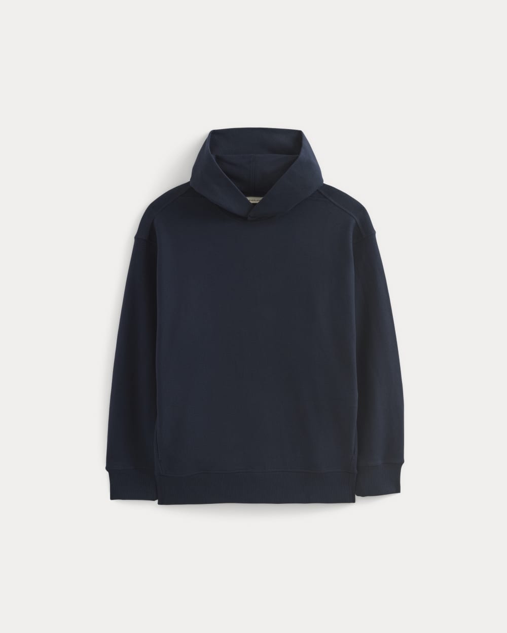 Twill Terry Jacquard Hoodie | Navy - Image 2