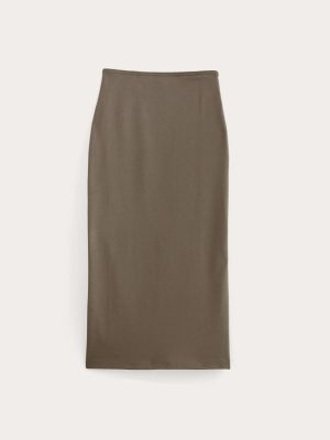 The Dream Maxi Skirt | Deep Taupe