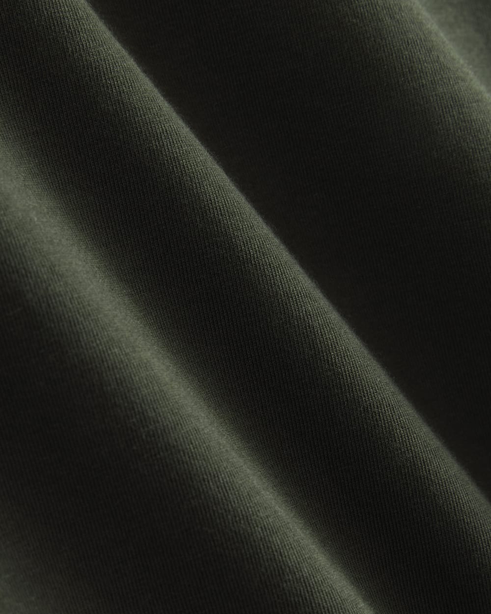 The Essential Organic Long-Sleeve Tee | Dark Green - Image 5
