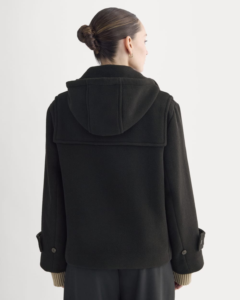 The ReWool Duffle Coat | Black - Image 5