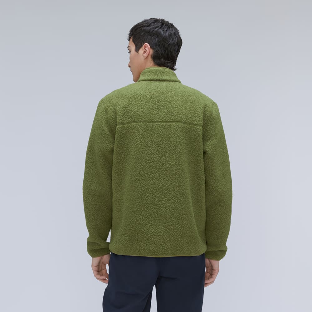 The ReNew Fleece Pullover | Moss - Image 4