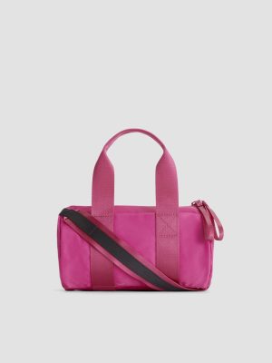 The Recycled Nylon Crossbody | Fuchsia Pink