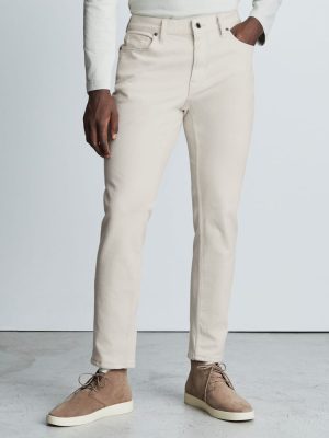 The Organic Cotton Slim-Fit Jean | Ecru