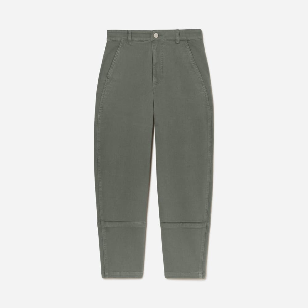 The Utility Barrel Pant | Pewter Green | Tall - Image 2