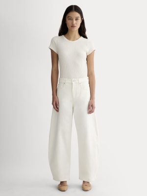 The Way-High® Curve Jean | Calico Ecru | 29 Inseam