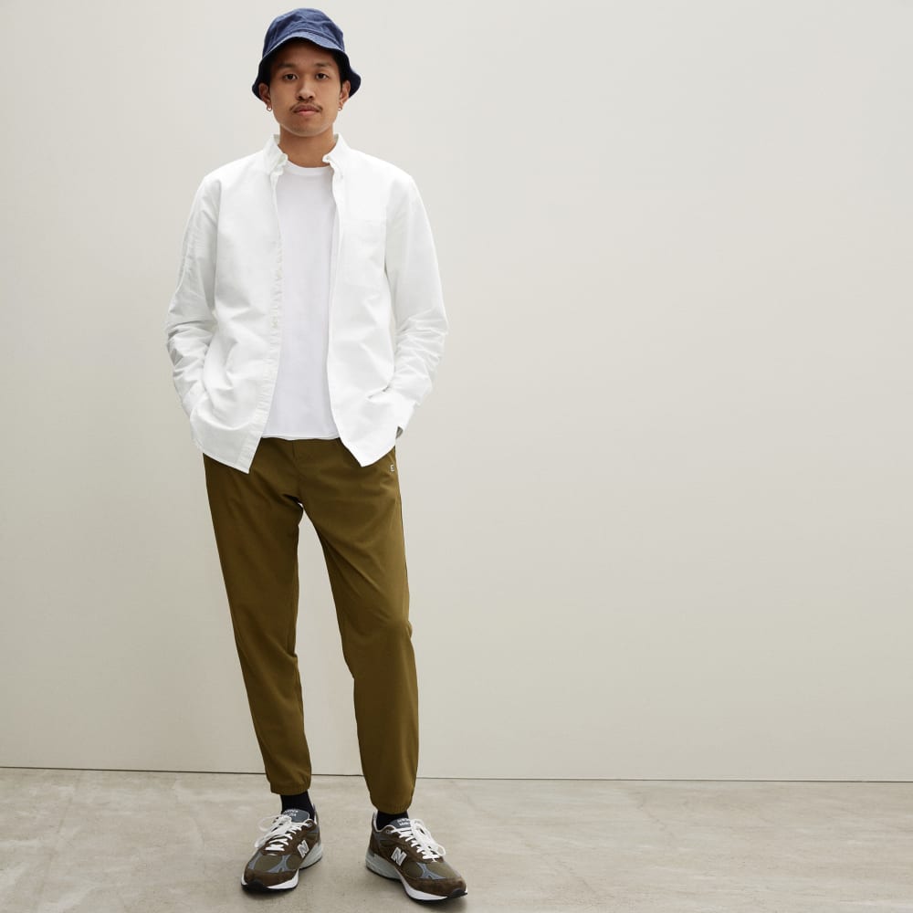 The Standard Fit Japanese Oxford Shirt | Uniform | White | Tall - Image 4