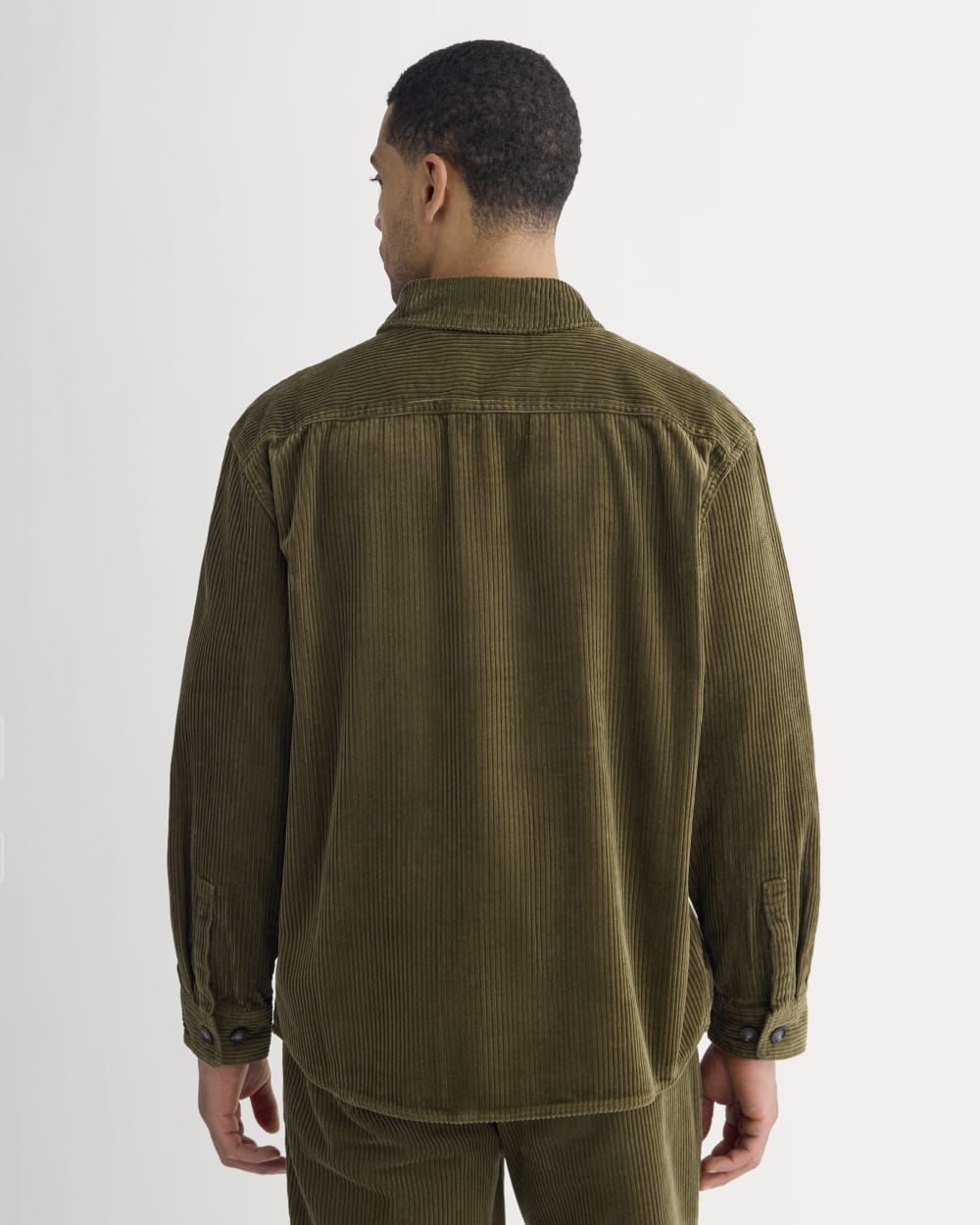 Wide Wale Corduroy Shirt | Beech - Image 5
