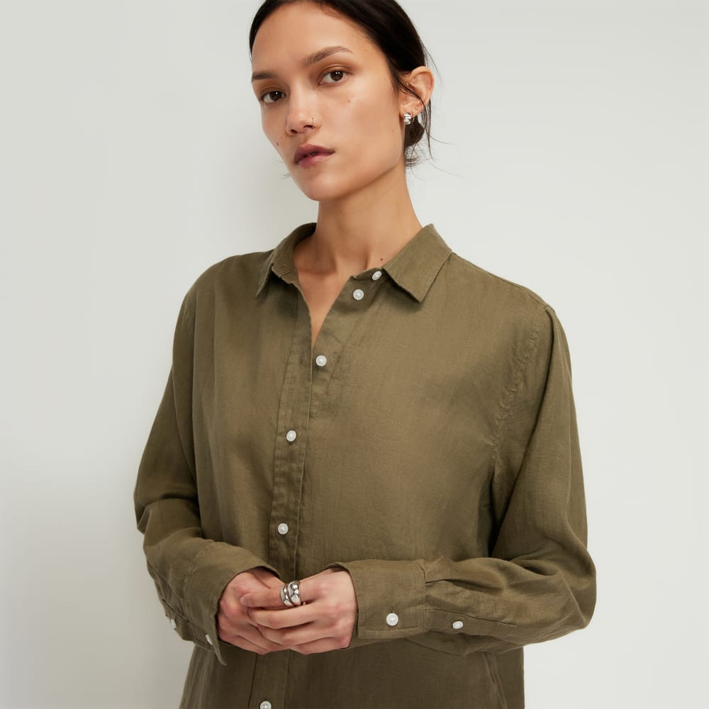 The Must-Have Shirt in Linen | Kalamata - Image 4