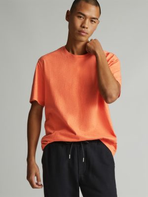 The Organic Cotton Crew | Heathered Paprika