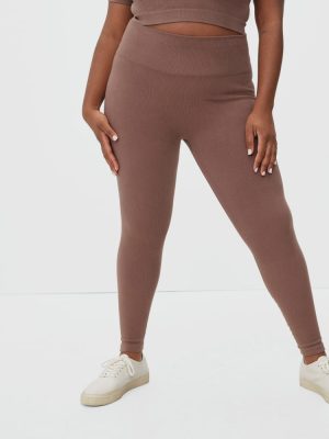 The Seamless Legging | Acorn
