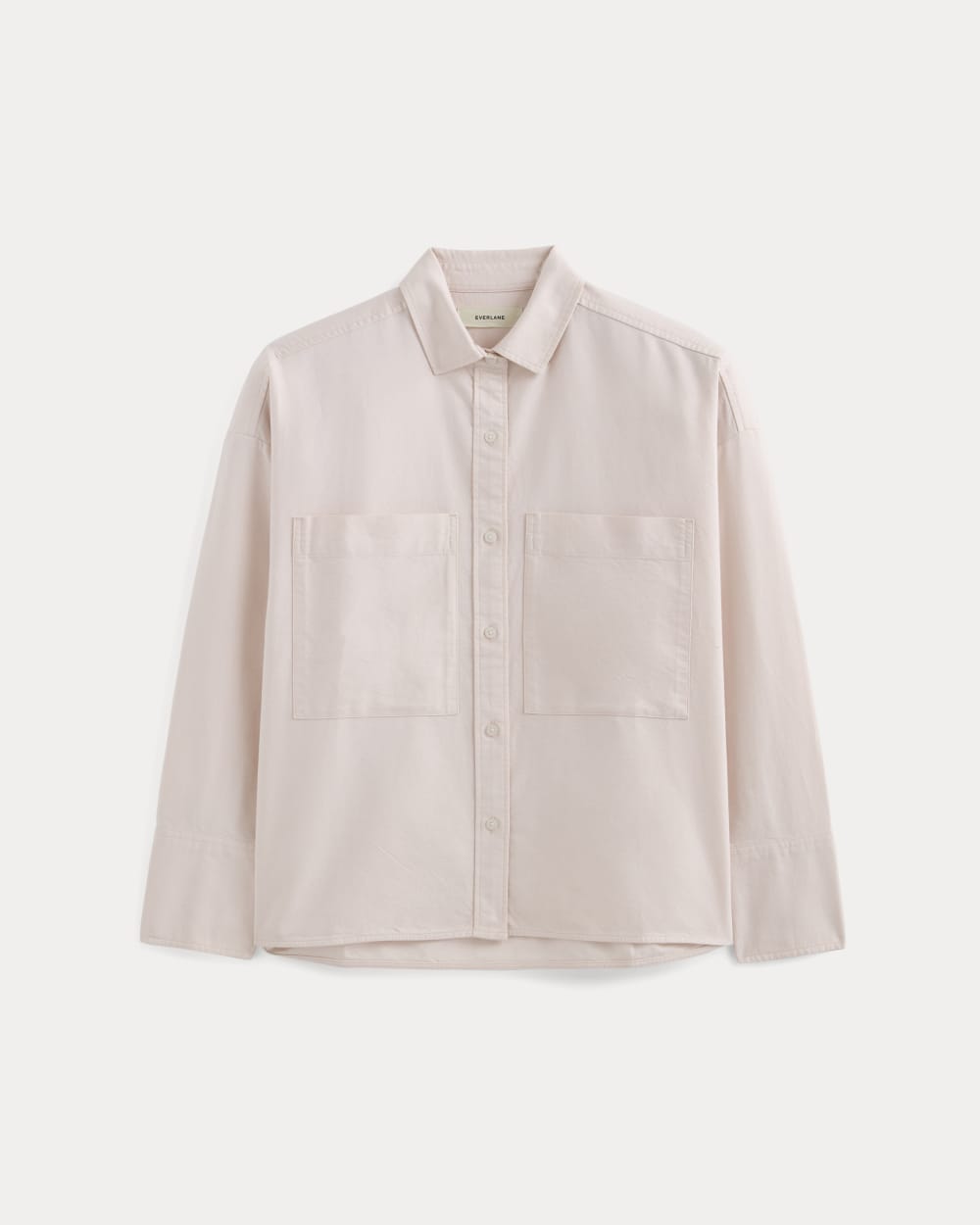 The Boxy Oxford | Rose Quartz Chambray - Image 2