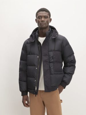 The ReNew Short Puffer | Black