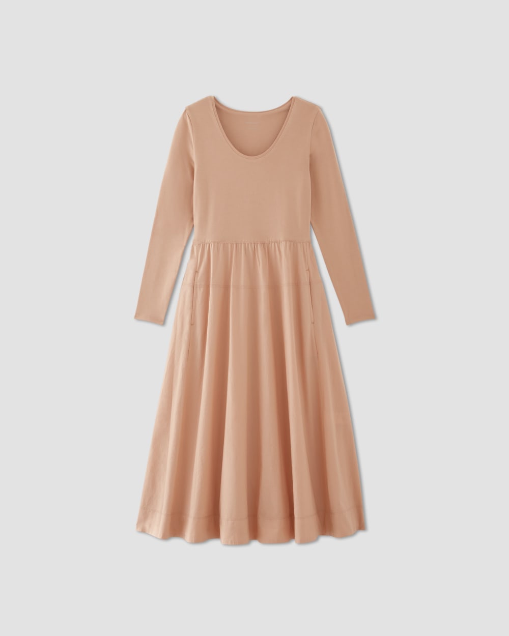 The Long-Sleeve Riviera Dress | Blush Pink - Image 2