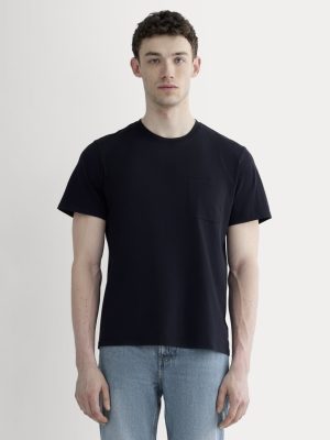 The Premium-Weight Pocket Tee | Uniform | Black