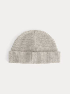 Cashmere Docker Beanie | Gravel