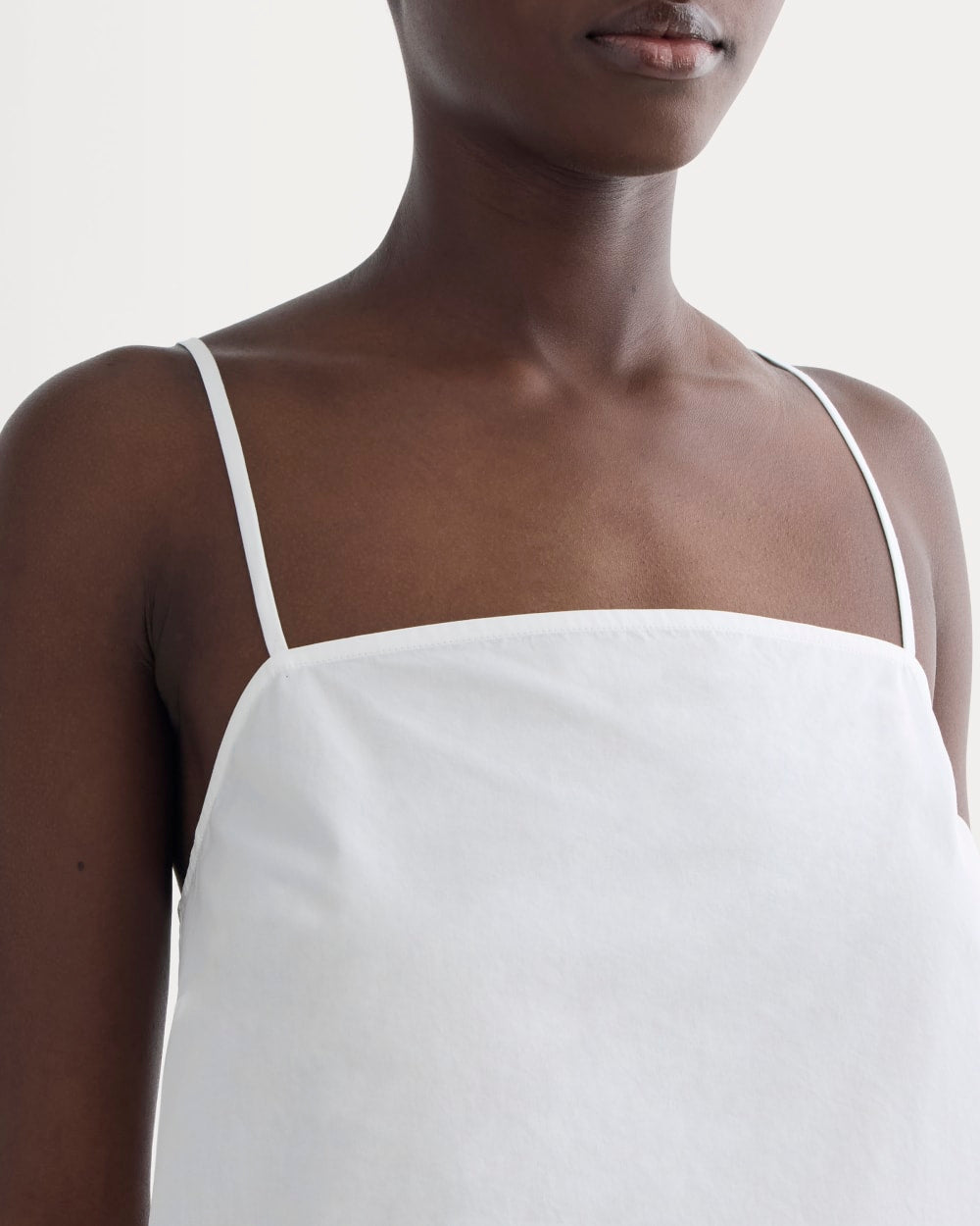 The Lace Trim Tank | White - Image 4