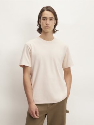 The Premium-Weight Crew | Uniform | Whisper Pink