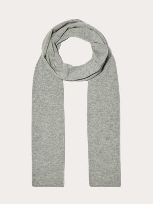 The Cashmere Scarf | Light Heather Grey