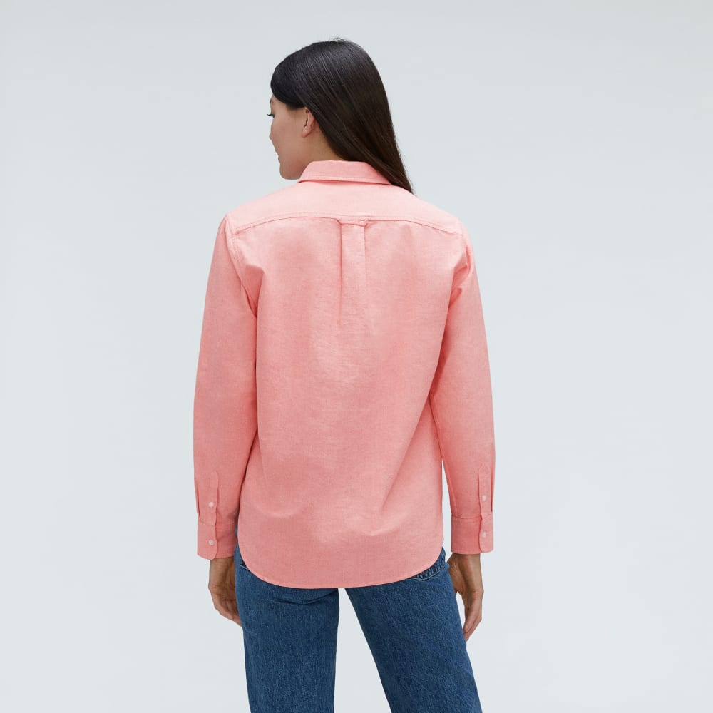 The Must-Have Oxford Shirt | Red Orange - Image 3