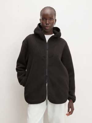 The ReNew Fleece Full-Zip Hoodie | Black