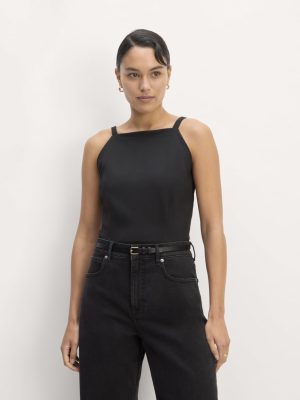 The Dream High-Neck Tank | Black