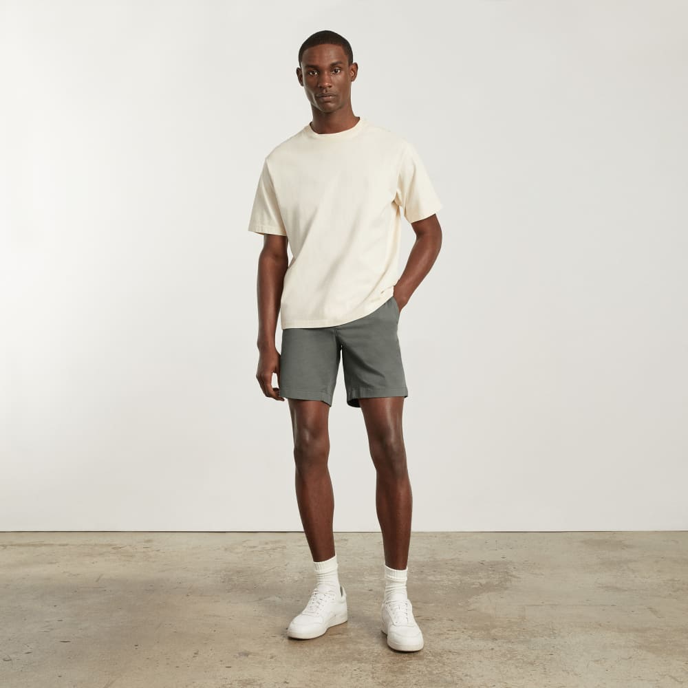 The 7 Slim-Fit Performance Chino Short | Pewter Green - Image 5