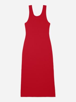 The '90s Rib Dress | Goji Berry