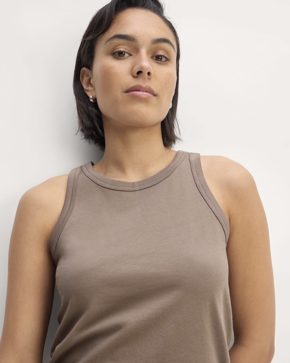 The Tank in Essential Cotton | Clay - Image 3