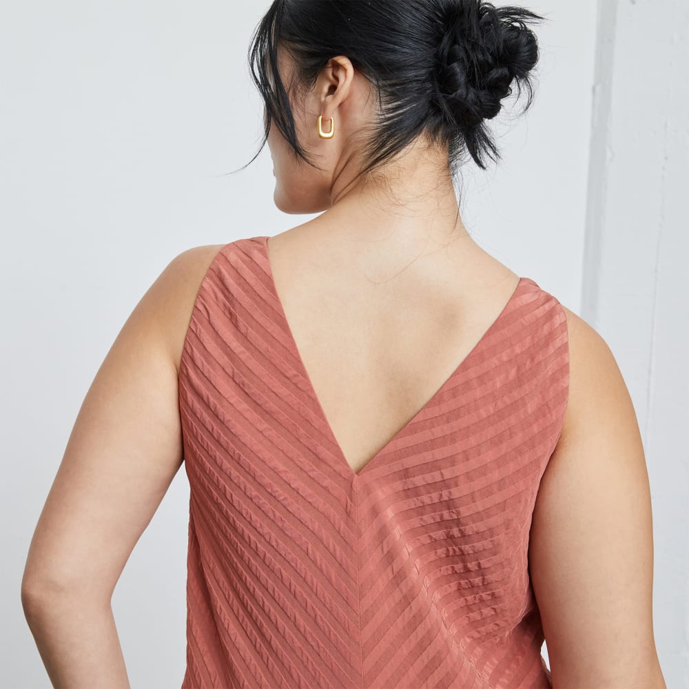 The City Stripe Midi Dress | Redwood - Image 5