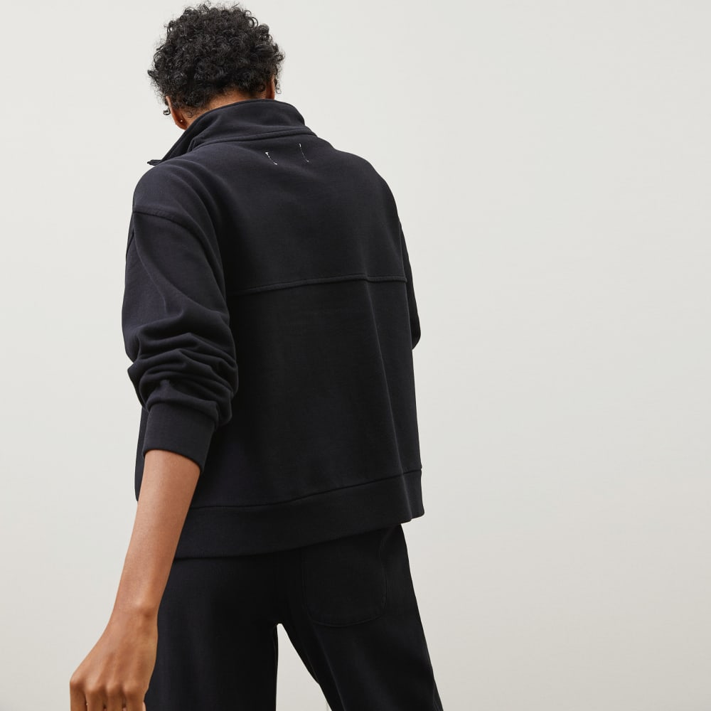 The Track Half-Zip | Black - Image 3
