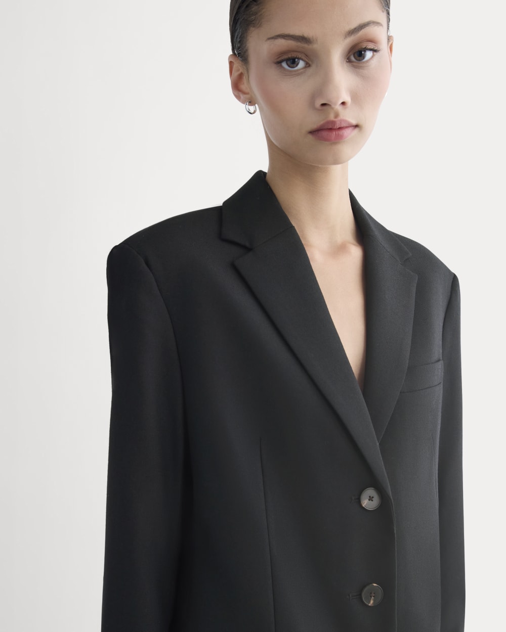 Blazer in Tailor Twill | Black - Image 4