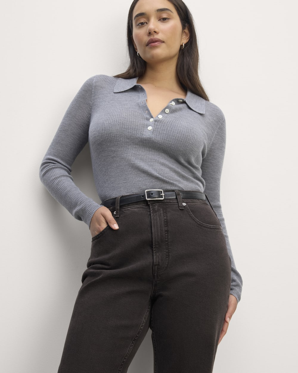 The Cheeky Hourglass Jean | Washed Black | 28.5 Inseam - Image 2