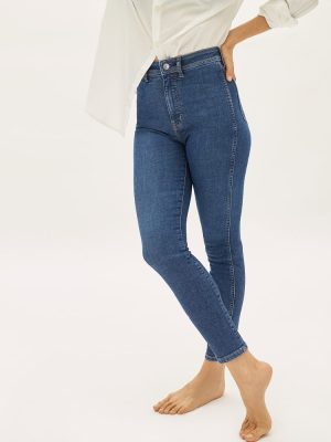 The Way-High® Clean Front Skinny Jean  | Vintage Blue | 26.5 Inseam