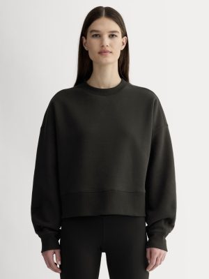 Luxe Fleece Sweatshirt | Black