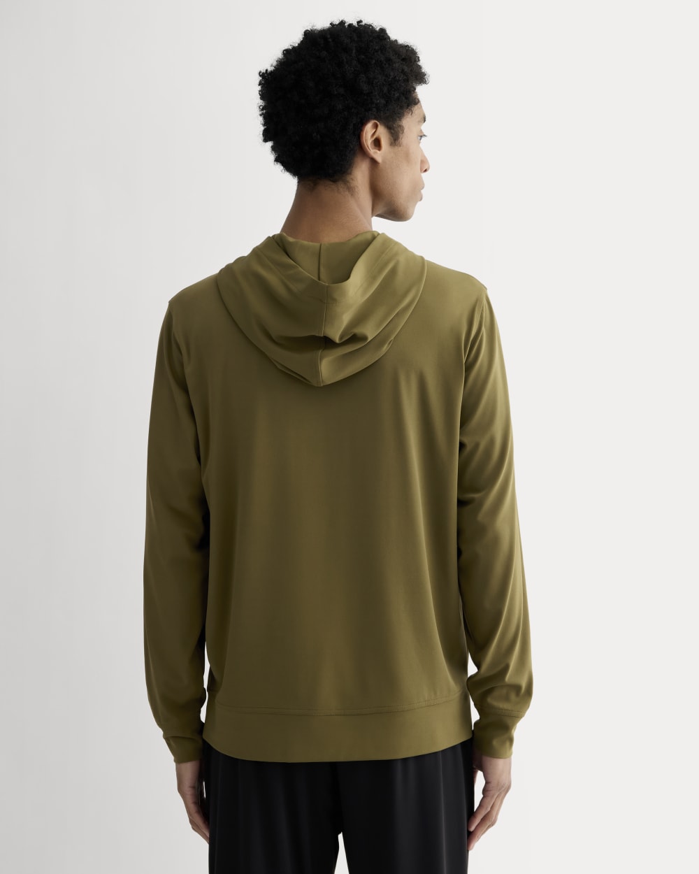 The Off-Duty Tech Hoodie | Olive - Image 5