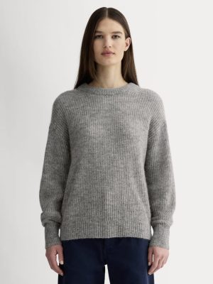 The Cocoon Crew in Alpaca | Heather Stone Grey