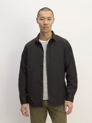 The Supima? Poplin Shirt | Black