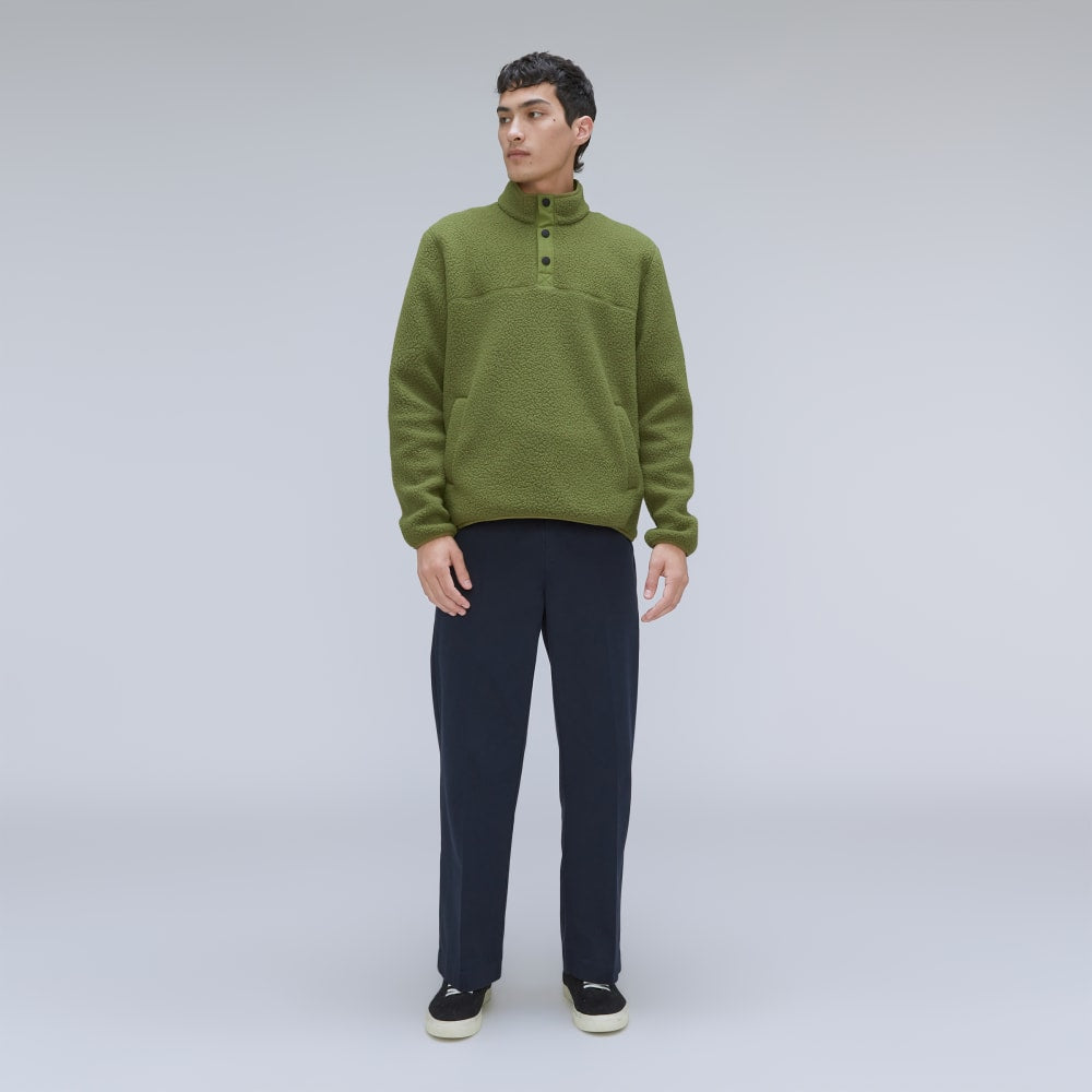 The ReNew Fleece Pullover | Moss - Image 7