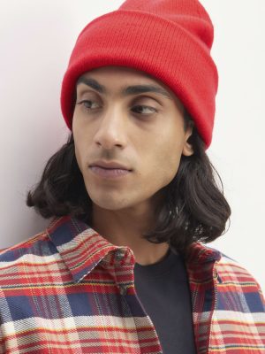 The Good Merino Wool Beanie  | Classic Red