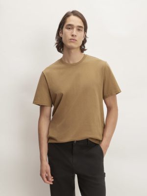 The Premium-Weight Relaxed Crew | Uniform | Toasted Coconut