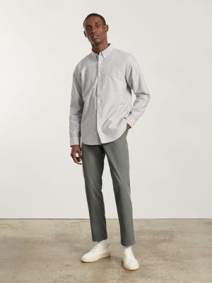 The Performance Chino | Uniform | Pewter Green | Slim
