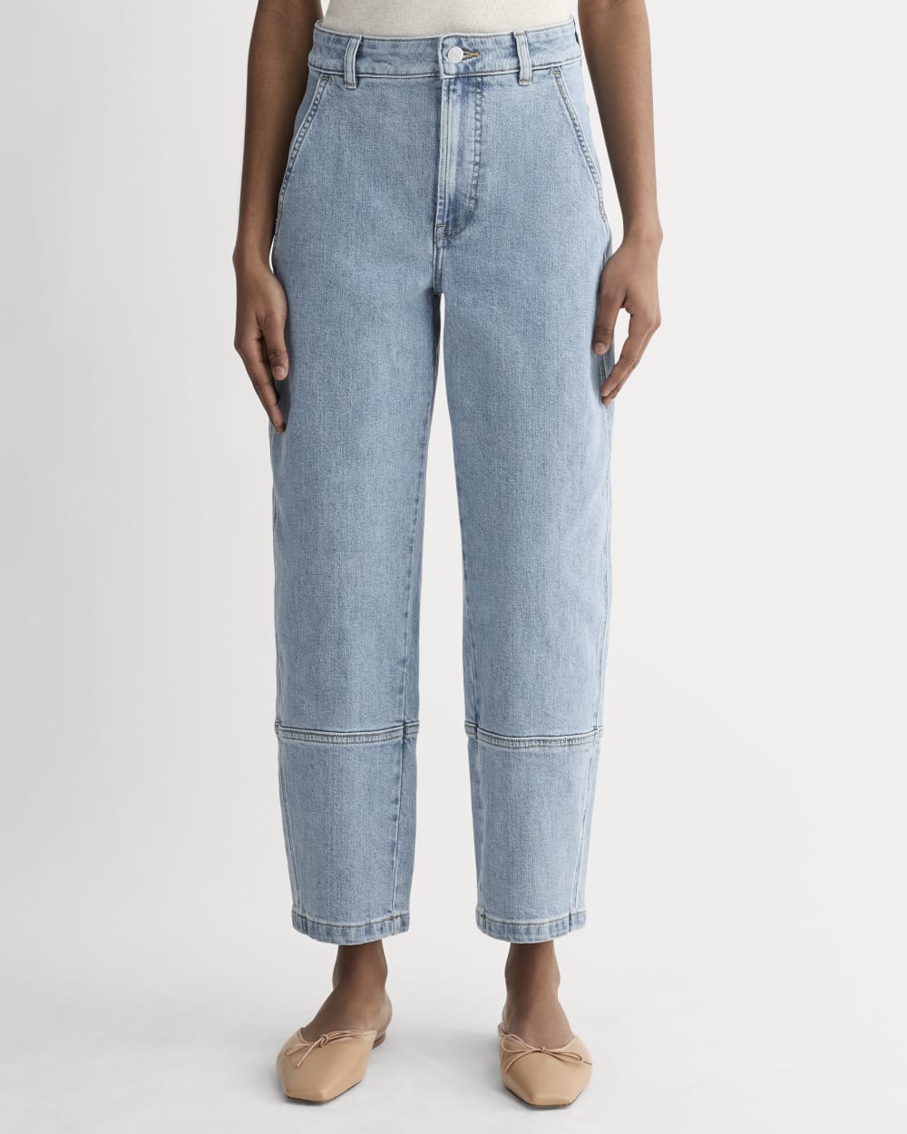The Utility Barrel Jean | Light Indigo | Regular - Image 3