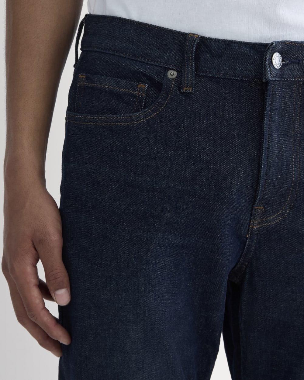 The Slim 4-Way Stretch Organic Jean | Uniform | Deep Indigo - Image 4