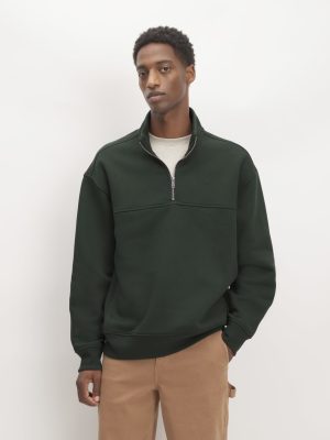 The ReTrack Fleece Half-Zip | Scarab