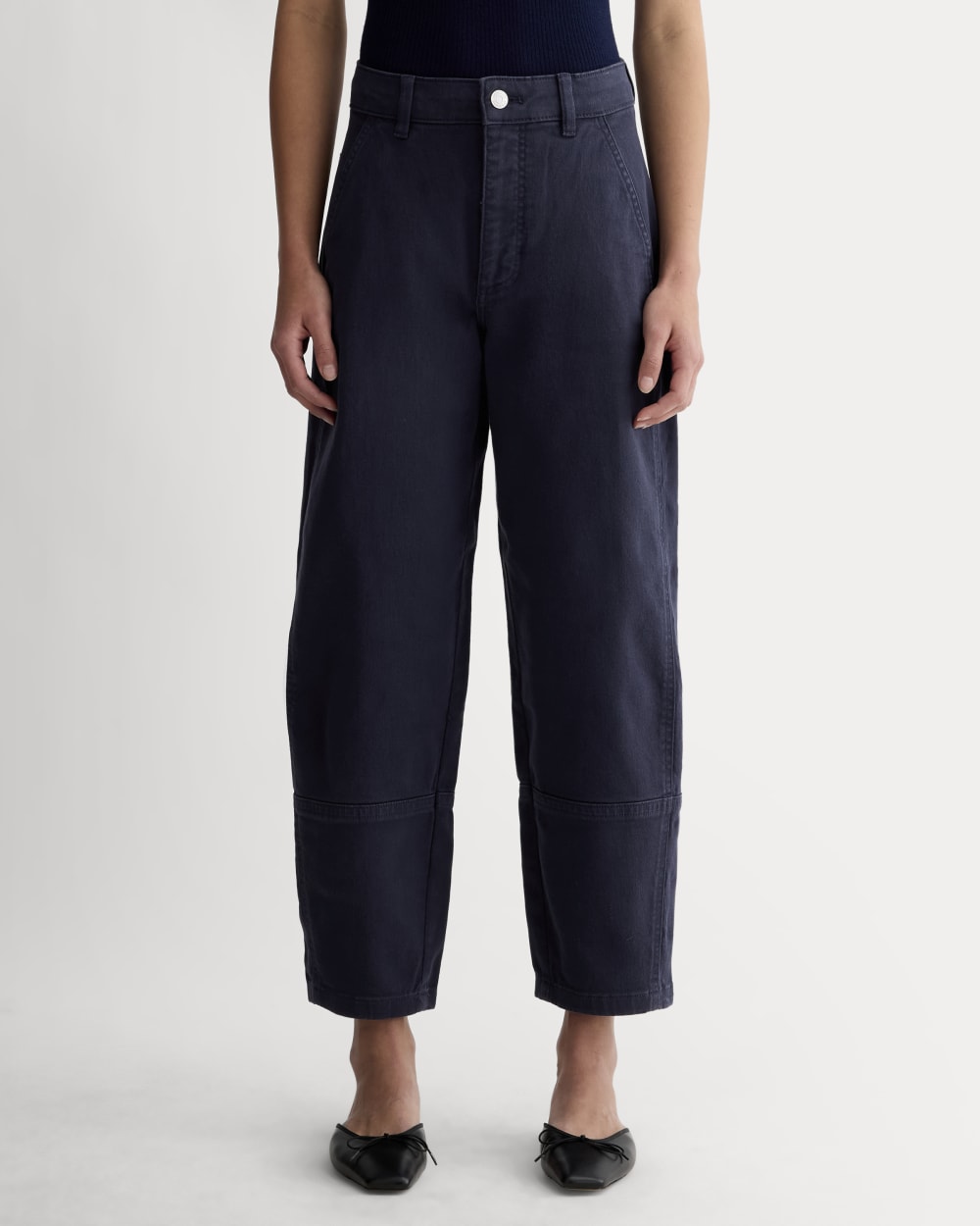 The Utility Barrel Pant | Navy | Regular - Image 3