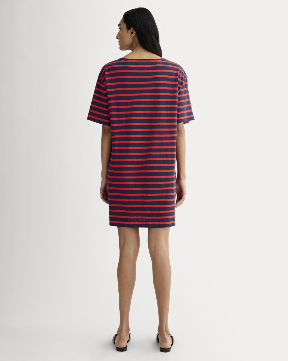 The Mariner Dress | Navy / Classic Red - Image 5