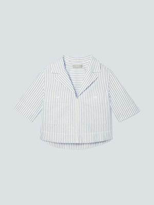 The Oxford Popover | Deep Blue / Canvas