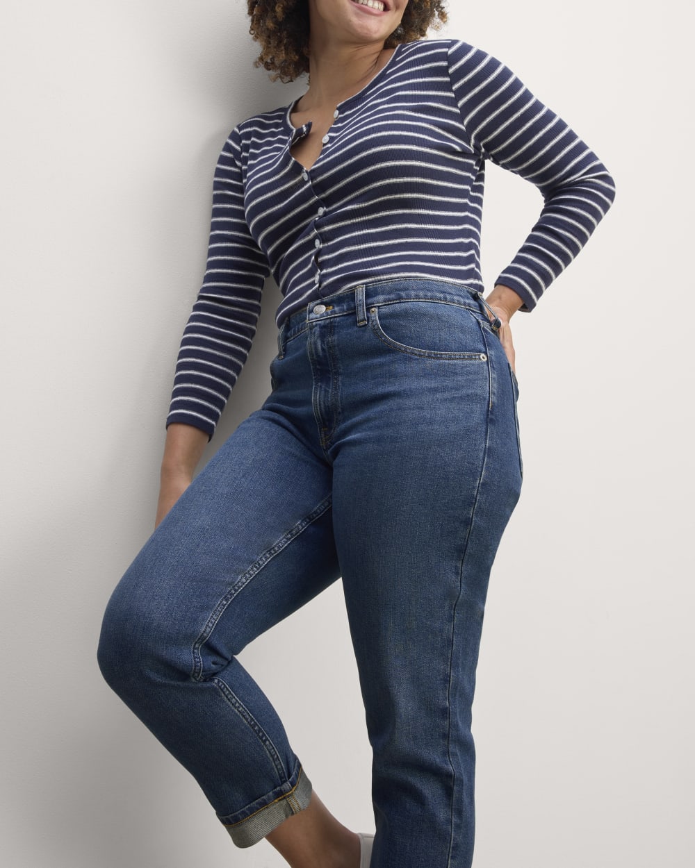 The Super-Soft Relaxed Jean | Whisper Blue - Image 4